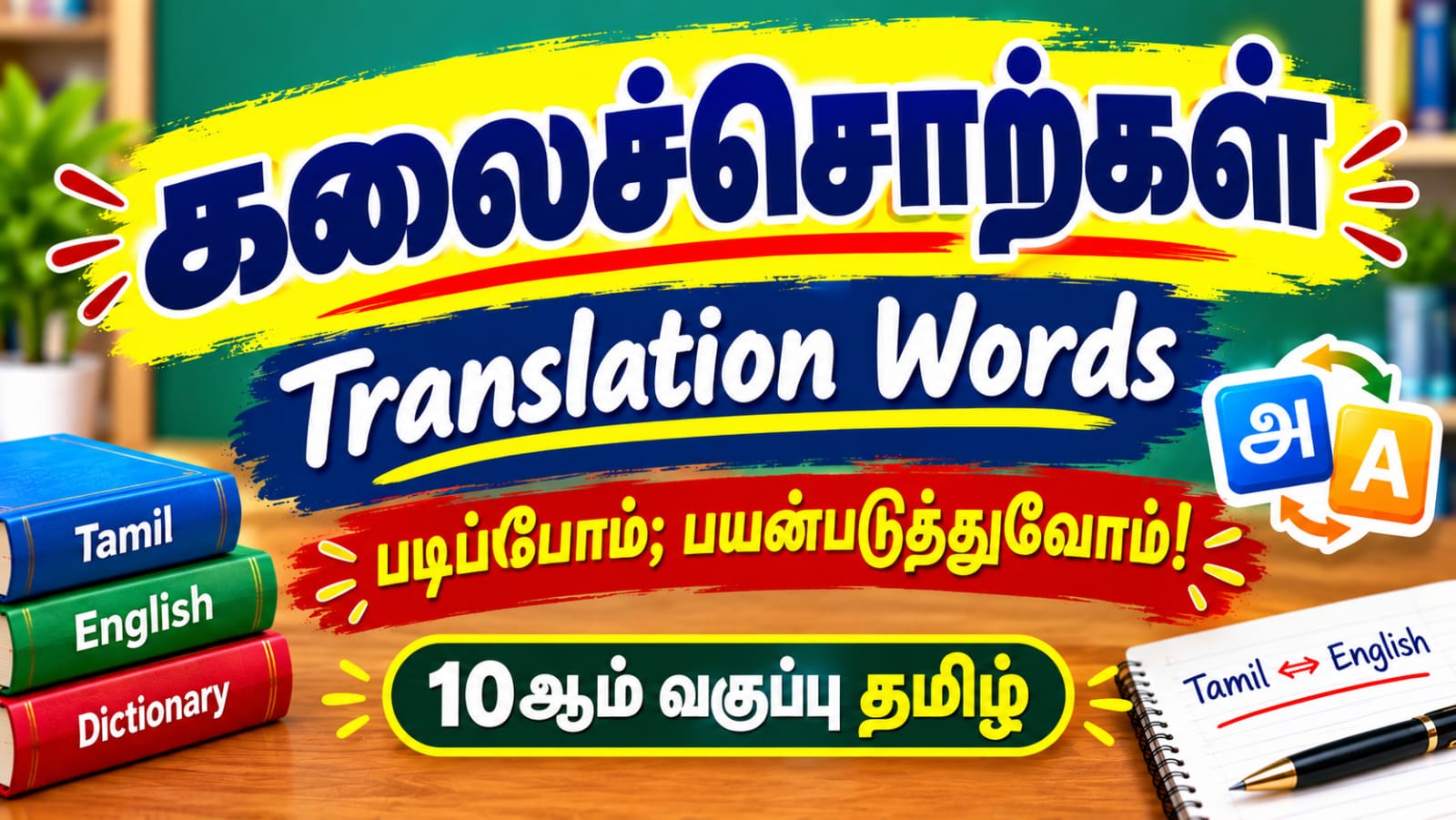 கலைச்சொல்-10-ஆம் வகுப்பு தமிழ்